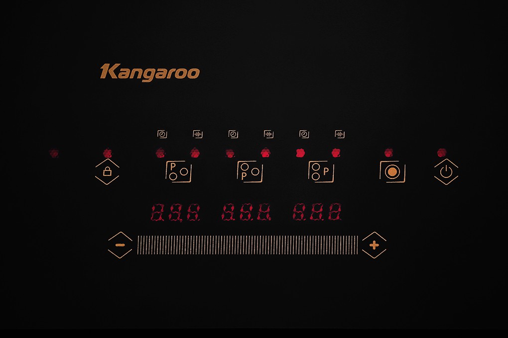 Bếp từ ba vùng nấu lắp âm Kangaroo KG836i 