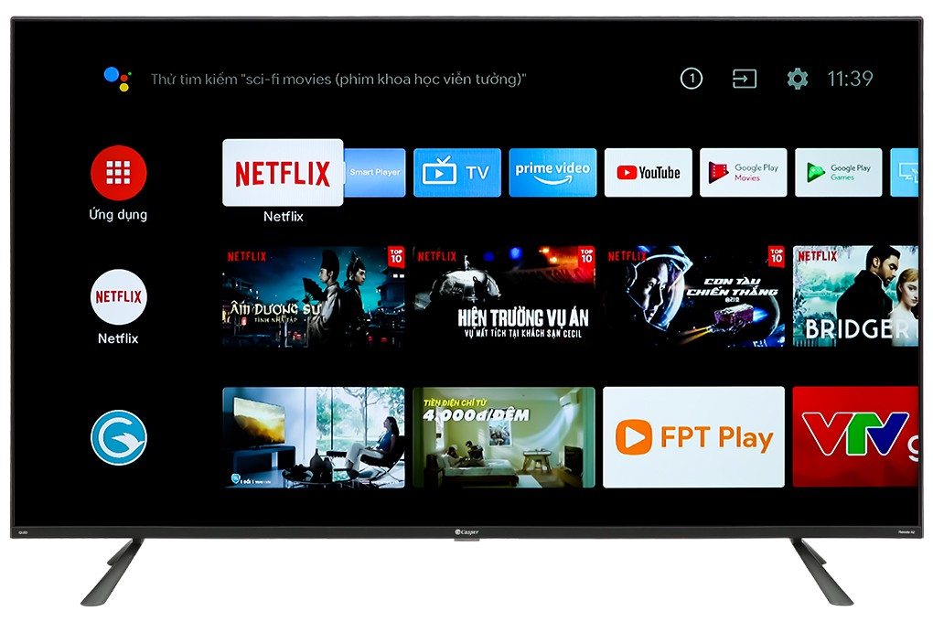 Android Tivi QLED 4K 55 inch Casper 55QG8000 