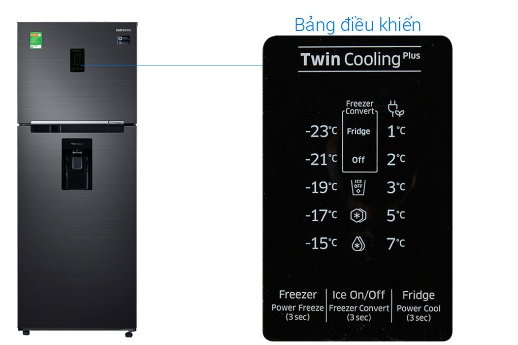 Tủ lạnh Samsung Inverter 380 lít RT38K5982BS/SV 
